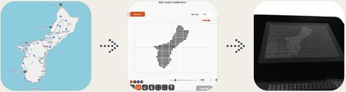 ドットパッド表示例3